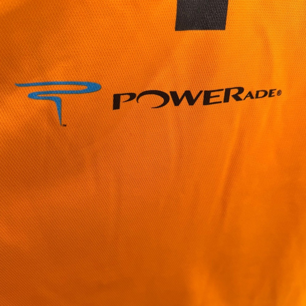 Adidas McDonalds All-American Soccer Goalkeeper Jersey Mens Orange Signed #1 L - Picture 11 of 13